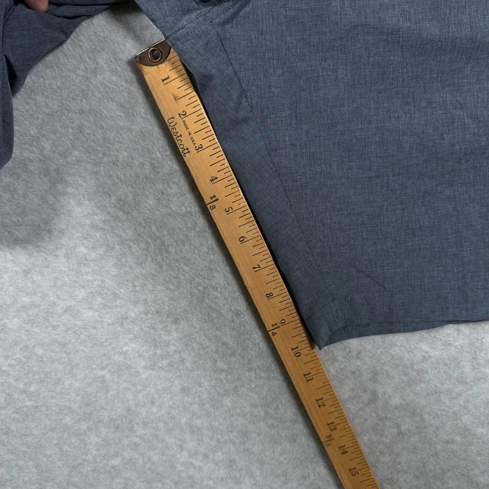 7 Diamonds Aeroplane Performance Shorts Mens 29 Navy Blue Heather Stretch NWT